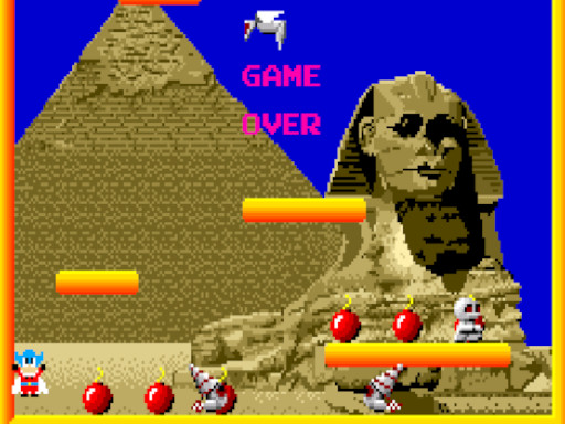 Bomb Jack Game Image Bomb Jack Game