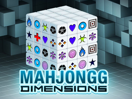 Mahjong Dimensions Blue Game Image Mahjong Dimensions Blue Game