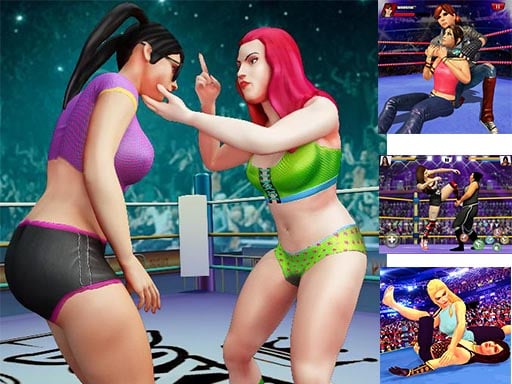 Women Wrestling Fight Game