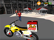 Motor Bike Pizza Delivery Game